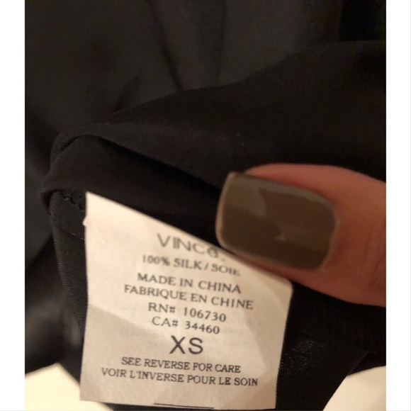 Vince 100% silk dolman sleeve blouse NWOT - Picture 7 of 7